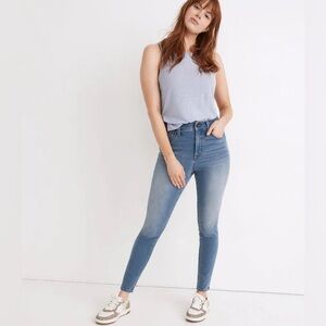 Madewell Petite Curvy Roadtripper Supersoft Jeggings in Sunburn Size 27P